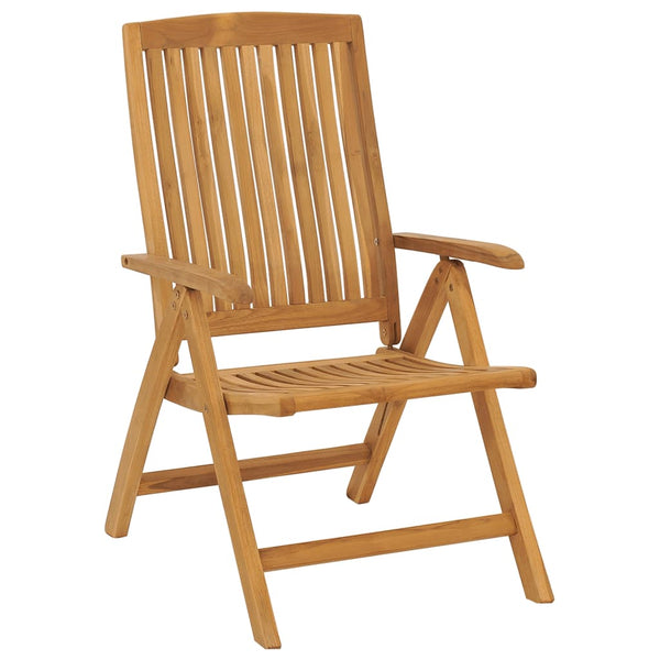 Verstellbare Teak Gartenstühle 2er Set