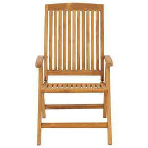Verstellbare Teak Gartenstühle 2er Set