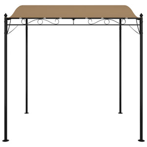 Taupe Markise 2x2,3 m, Stahl