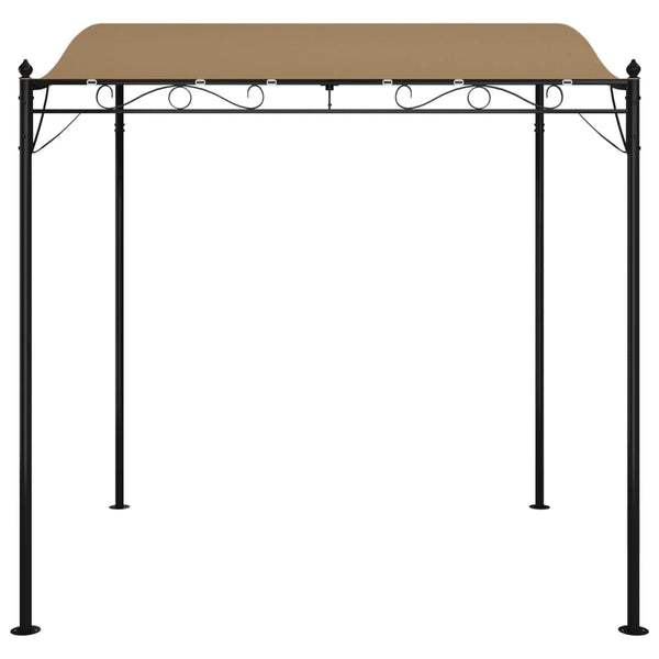 Taupe Markise 2x2,3 m, Stahl
