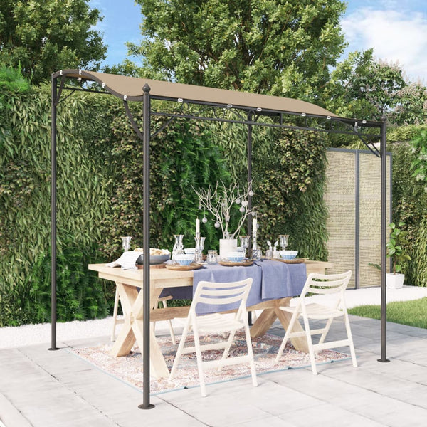 Taupe Markise 2x2,3 m, Stahl