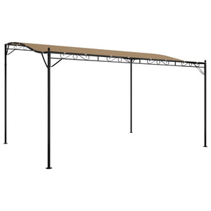 Taupe Markise 4x3 m, 180 g/m²