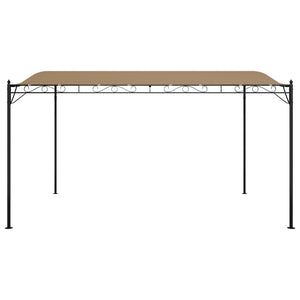 Taupe Markise 4x3 m, 180 g/m²