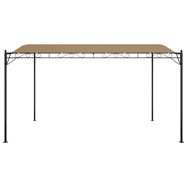 Taupe Markise 4x3 m, 180 g/m²