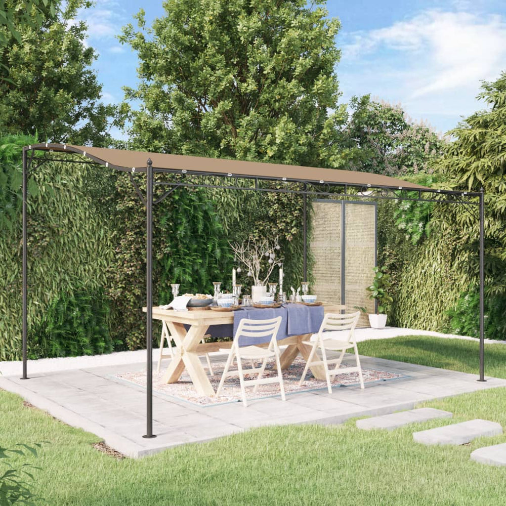 Taupe Markise 4x3 m, 180 g/m²