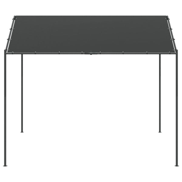 Anthrazit Gartenpavillon 3x3 m