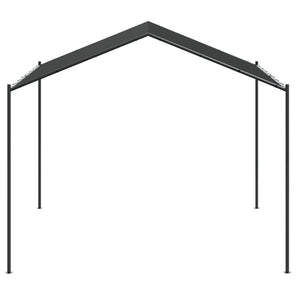 Anthrazit Gartenpavillon 3x3 m