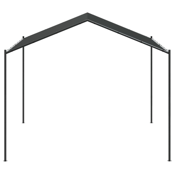 Anthrazit Gartenpavillon 3x3 m