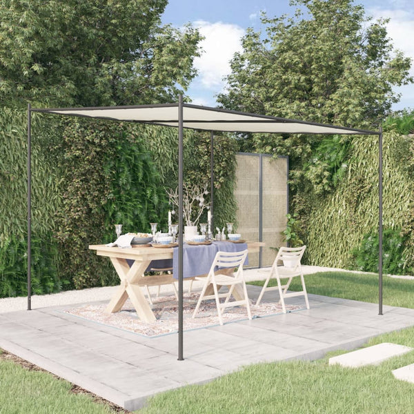 Weißer Pavillon 3x3 m für Garten & Feiern