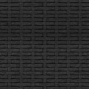 Schwarzes Poly Rattan Garten Lounge Set
