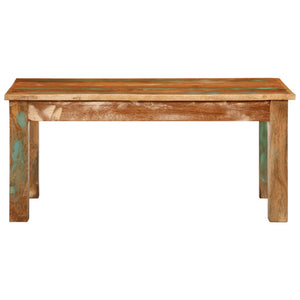 vidaXL Table basse 100x55x45 cm Bois de récupération massif