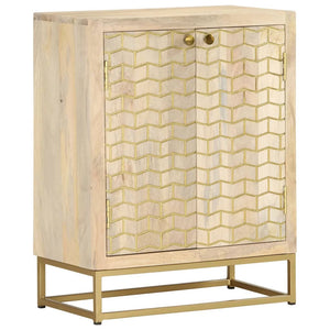 Massivholz Mango Sideboard 55x30x70 cm