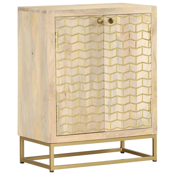 Massivholz Mango Sideboard 55x30x70 cm