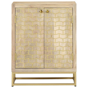 Massivholz Mango Sideboard 55x30x70 cm