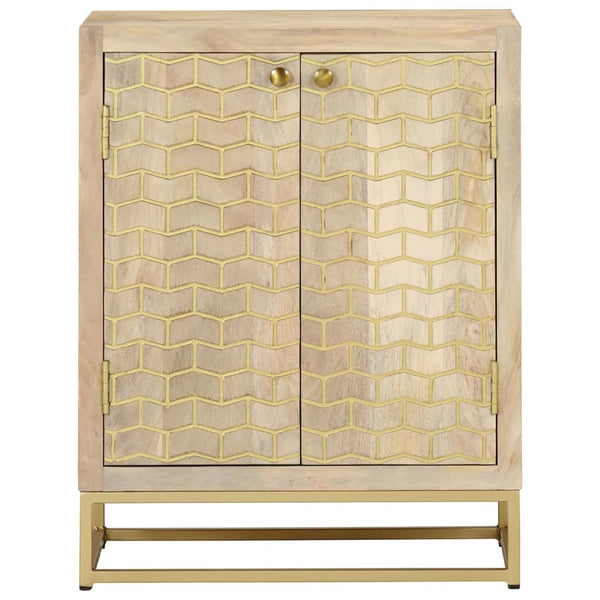 Massivholz Mango Sideboard 55x30x70 cm
