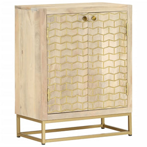 Massivholz Mango Sideboard 55x30x70 cm