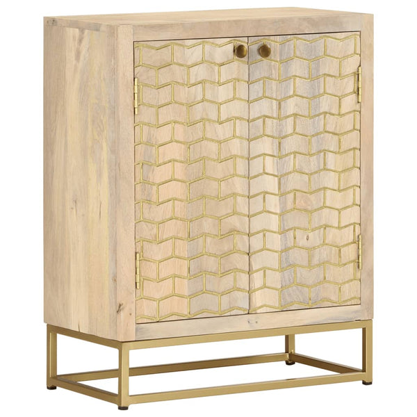 Massivholz Mango Sideboard 55x30x70 cm