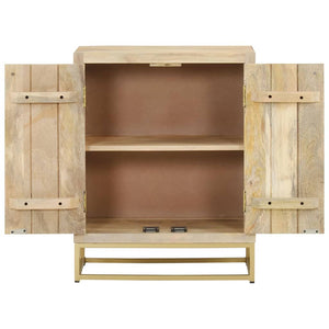 Massivholz Mango Sideboard 55x30x70 cm