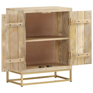 Massivholz Mango Sideboard 55x30x70 cm