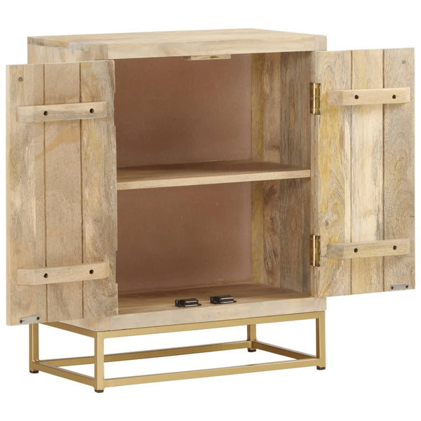 Massivholz Mango Sideboard 55x30x70 cm