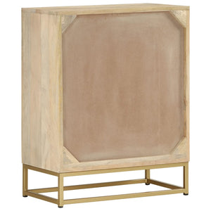 Massivholz Mango Sideboard 55x30x70 cm