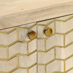 Massivholz Mango Sideboard 55x30x70 cm