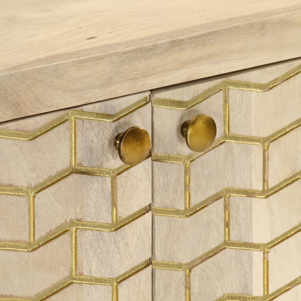Massivholz Mango Sideboard 55x30x70 cm