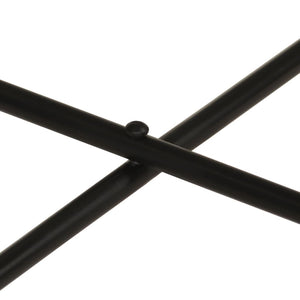 Couchtische 2er Set Messing Schwarz Metall