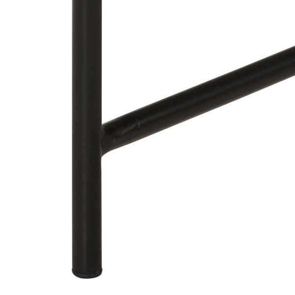 Couchtische 2er Set Messing Schwarz Metall