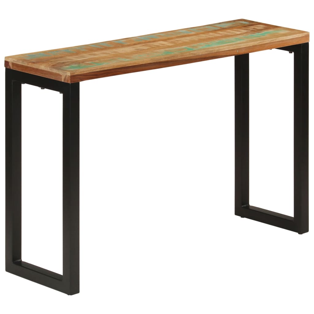 vidaXL Console 110x35x75 cm Bois de récupération massif