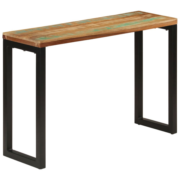 vidaXL Console 110x35x75 cm Bois de récupération massif