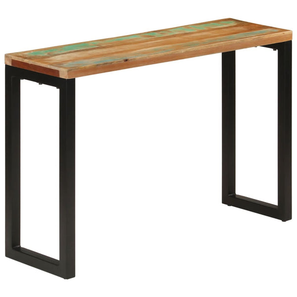 vidaXL Console 110x35x75 cm Bois de récupération massif