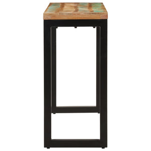 vidaXL Console 110x35x75 cm Bois de récupération massif