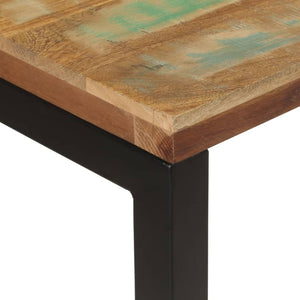 vidaXL Console 110x35x75 cm Bois de récupération massif