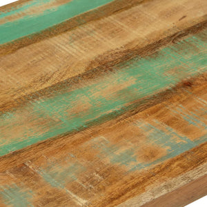 vidaXL Console 110x35x75 cm Bois de récupération massif