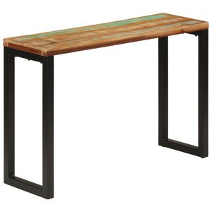 vidaXL Console 110x35x75 cm Bois de récupération massif