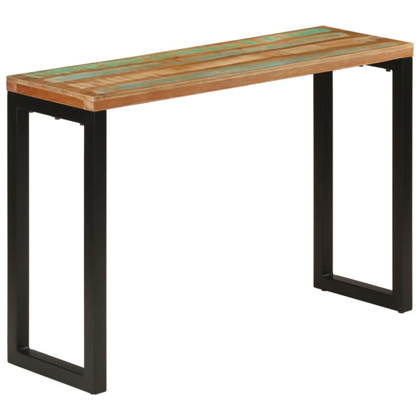 vidaXL Console 110x35x75 cm Bois de récupération massif