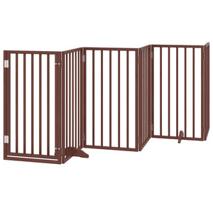 Faltbares Hundegitter mit Tür, 300 cm