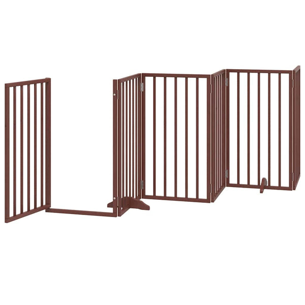 Faltbares Hundegitter mit Tür, 300 cm
