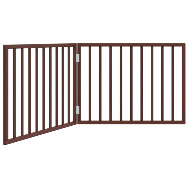 Faltbares Hundetor, Braun, 160 cm