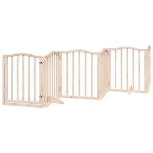 Faltbares Hundetor mit Tür, 300 cm