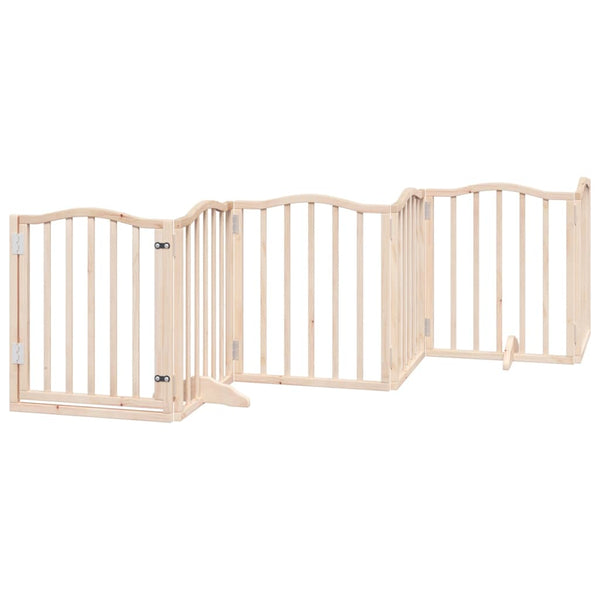 Faltbares Hundetor mit Tür, 300 cm