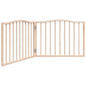 Faltbares Hundetor, 160 cm, Pappelholz