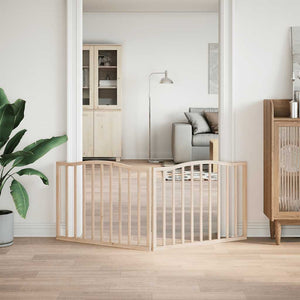 Faltbares Hundetor, 160 cm, Pappelholz
