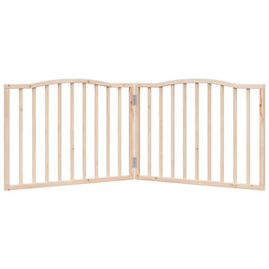 Faltbares Hundetor, 160 cm, Pappelholz