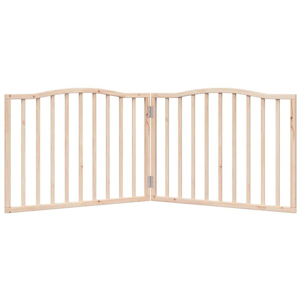 Faltbares Hundetor, 160 cm, Pappelholz