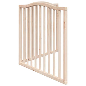 Faltbares Hundetor, 160 cm, Pappelholz