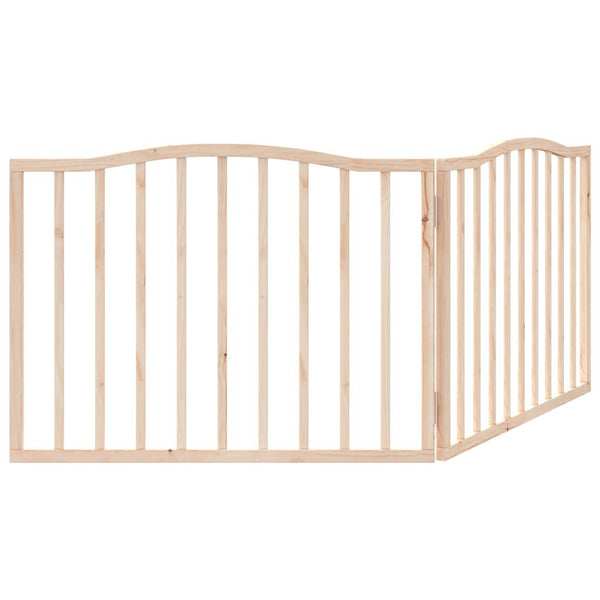Faltbares Hundetor, 160 cm, Pappelholz