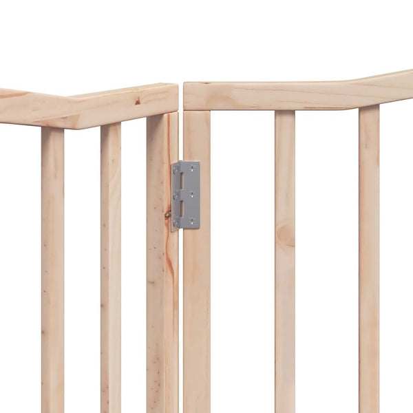Faltbares Hundetor, 160 cm, Pappelholz