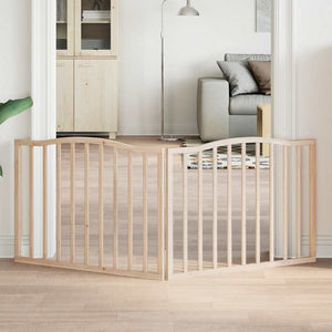 Faltbares Hundetor, 160 cm, Pappelholz